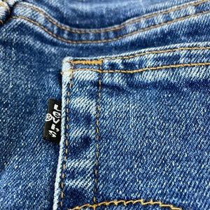 Vintage Rare 90's 1998 Levi's "Black Tab" High Rise Ankle Blue Jeans Size 12